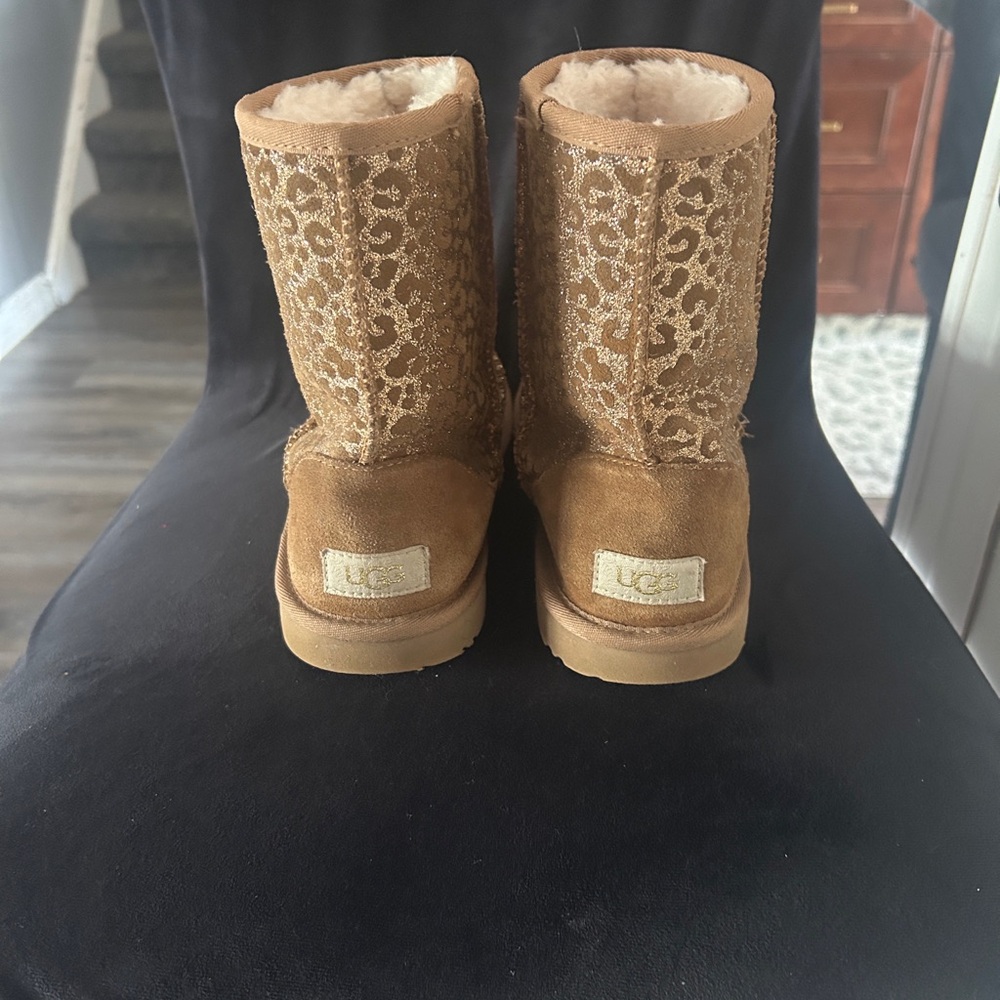 UGG Brown Sequin Boots